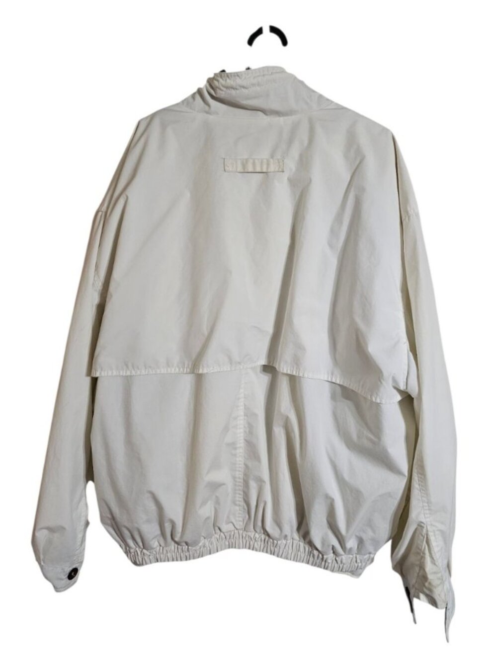 London Fog Mens XL Long Limited Edition Jacket White Navy Gorpcore Archival Rare - Picture 3 of 9